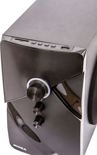 Минисистема Supra SMB-290 черный 60Вт FM USB BT SD фото 2