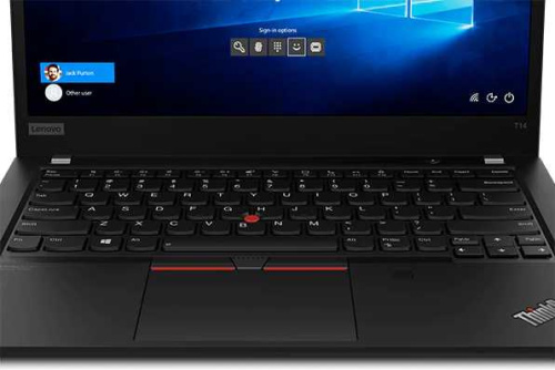 Ноутбук Lenovo ThinkPad T14 G2 T Core i5 1135G7/8Gb/SSD512Gb/Intel Iris Xe graphics/14"/IPS/FHD (1920x1080)/noOS/black/WiFi/BT/Cam фото 10