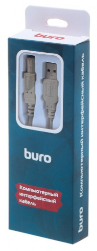 Кабель Buro USB A(m) USB B(m) 3м (BHP RET USB_BM30) серый (блистер) фото 4