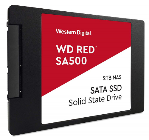 Накопитель SSD WD Original SATA III 2Tb WDS200T1R0A Red SA500 2.5" фото 4