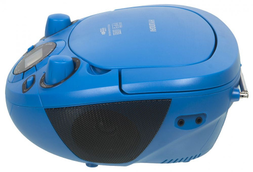 Аудиомагнитола Hyundai H-PCD220 синий 2Вт/CD/CDRW/MP3/FM(dig)/USB фото 4