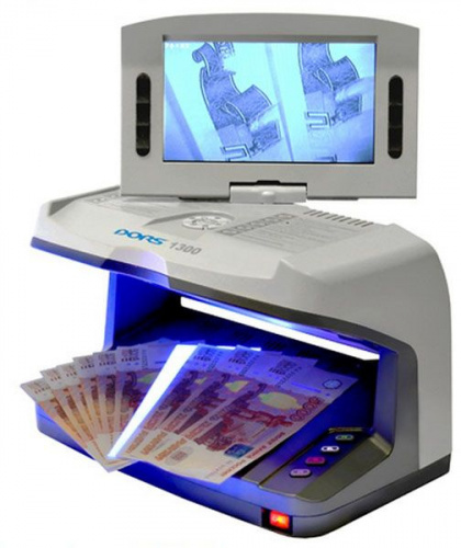 Детектор банкнот Dors 1300 М2 FRZ-019225 просмотровый мультивалюта фото 2