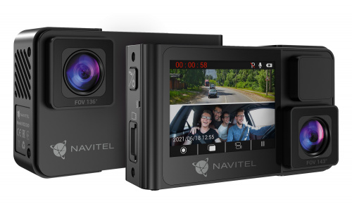 Видеорегистратор Navitel RS2 DUO DVR черный 2Mpix 1080x1920 1080p 136гр. NTK96675 фото 10