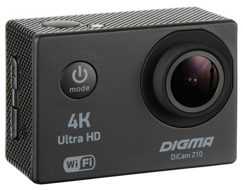 Экшн-камера Digma DiCam 210 черный фото 13