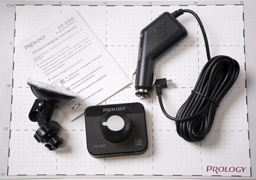 Видеорегистратор Prology VX-200 черный 5.1Mpix 1080x1920 1080p 120гр. AC5401 фото 6