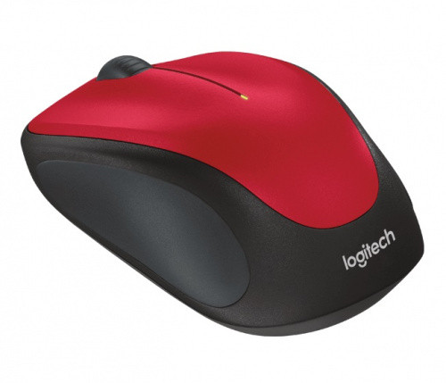 Мышь Logitech M235 красный/черный оптическая (1000dpi) беспроводная USB2.0 для ноутбука (2but) фото 2