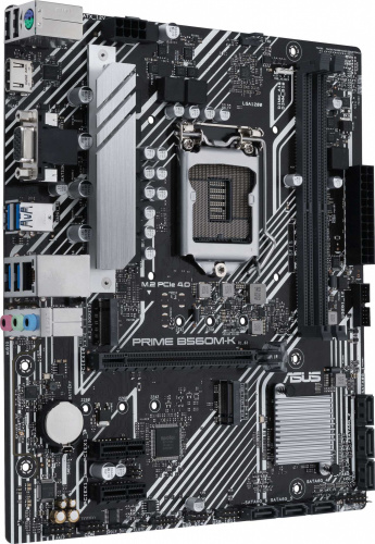 Материнская плата Asus PRIME B560M-K Soc-1200 Intel B560 2xDDR4 mATX AC`97 8ch(7.1) GbLAN+VGA+HDMI фото 4