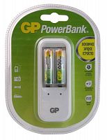 Аккумулятор + зарядное устройство GP PowerBank PB410GS65 AAA 650mAh (2шт)