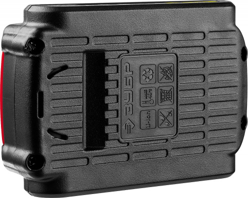 Батарея аккумуляторная Зубр АКБ-14.4-Ли 15М2 14.4В 1.5Ач Li-Ion фото 2