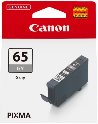 Картридж струйный Canon CLI-65 GY 4219C001 серый (12.6мл) для Canon PRO-200 фото 2