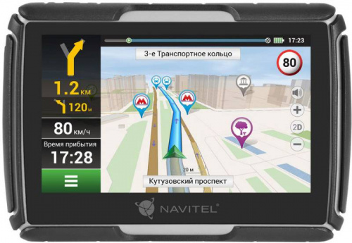 Навигатор Автомобильный GPS Navitel G550 Moto 4.3" 480x272 8Gb microSD черный Navitel фото 8
