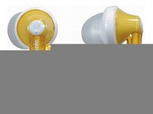 Наушники вкладыши Panasonic RP-HJE118GU 1.1м белый/желтый проводные в ушной раковине (RP-HJE118GUY)