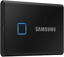 Накопитель SSD Samsung USB-C 500Gb MU-PC500K/WW T7 Touch 1.8" черный