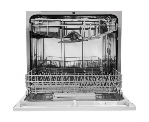 Посудомоечная машина Weissgauff TDW 4006 S серебристый/черный (компактная) фото 2
