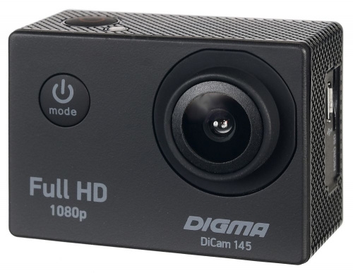 Экшн-камера Digma DiCam 145 черный фото 13
