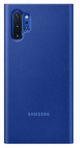 Чехол (флип-кейс) Samsung для Samsung Galaxy Note 10+ Clear View Cover синий (EF-ZN975CLEGRU) фото 2