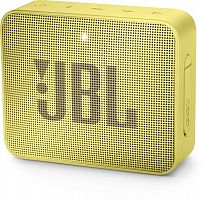 Колонка порт. JBL GO 2 желтый 3W 1.0 BT/3.5Jack 730mAh (JBLGO2YEL)