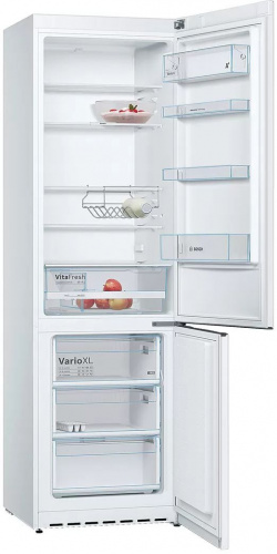 Холодильник Bosch KGE39XW21R белый (двухкамерный) фото 2