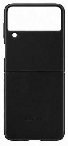 Чехол (клип-кейс) Samsung для Samsung Galaxy Z Flip3 Leather Cover черный (EF-VF711LBEGRU) фото 6