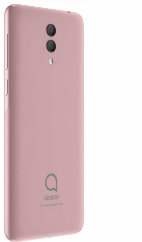 Смартфон Alcatel 5008Y 1X 16Gb 2Gb розовое золото моноблок 3G 4G 2Sim 5.5" 720x1440 Android 8.1 13Mpix 802.11bgn NFC GPS GSM900/1800 GSM1900 MP3 FM A-GPS microSD max128Gb фото 6