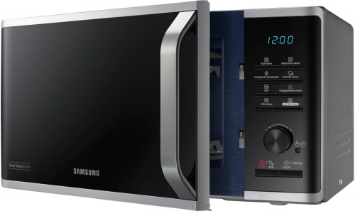 Микроволновая Печь Samsung MG23K3575AS/BW 23л. 800Вт черный/серебристый фото 9