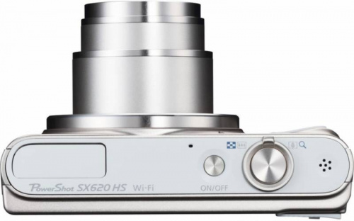 Фотоаппарат Canon PowerShot SX620 HS белый 20.2Mpix Zoom25x 3" 1080p SDXC/SD/SDHC CMOS 1x2.3 IS opt 5minF 2.5fr/s 30fr/s HDMI/WiFi/NB-13L фото 4