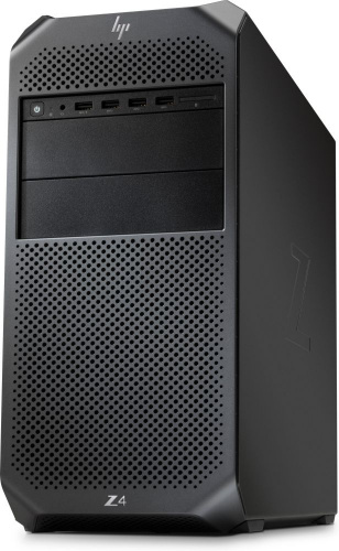 ПК HP Z4 G4 Xeon W-2223 (3.6) 16Gb SSD512Gb DVDRW Windows 10 Workstation Professional 64 GbitEth 1000W клавиатура мышь черный фото 2