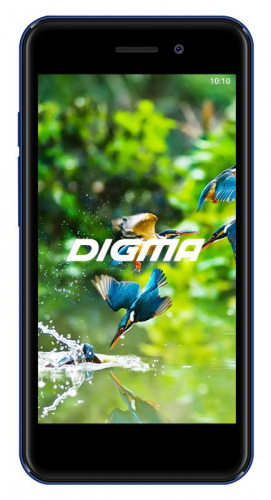 Смартфон Digma Linx A453 3G 8Gb 1Gb синий моноблок 3G 2Sim 4.5" 480x854 Android 7.0 5Mpix WiFi GPS GSM900/1800 GSM1900 TouchSc MP3 FM microSD max32Gb