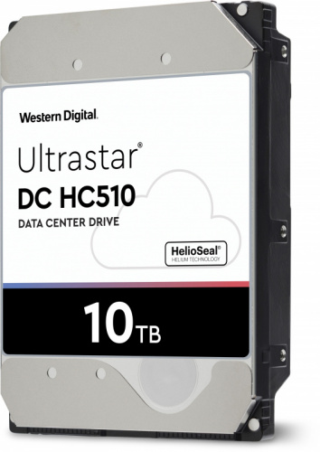 Жесткий диск WD Original SATA-III 10Tb 0F27504 HUH721010ALN604 Ultrastar DC HC510 4KN (7200rpm) 256Mb 3.5" фото 2