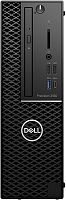 ПК Dell Precision 3430 SFF i7 8700 (3.2)/16Gb/SSD256Gb/P1000 4Gb/DVDRW/Windows 10 Professional/GbitEth/260W/клавиатура/мышь/черный