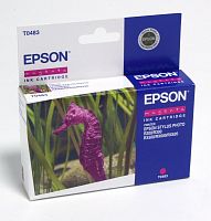 Картридж струйный Epson T0483 C13T04834010 пурпурный (13мл) для Epson St Ph R200/300/500/600