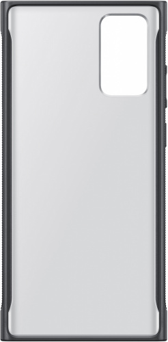 Чехол (клип-кейс) Samsung для Samsung Galaxy Note 20 Clear Protective Cover черный (EF-GN980CBEGRU) фото 4