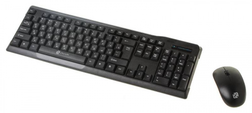 Клавиатура + мышь Оклик 230M клав:черный мышь:черный USB беспроводная (412900) фото 9