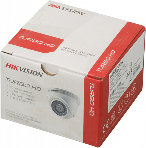 Камера видеонаблюдения Hikvision DS-2CE56D0T-MPK 2.8-2.8мм HD-TVI цветная корп.:белый фото 4