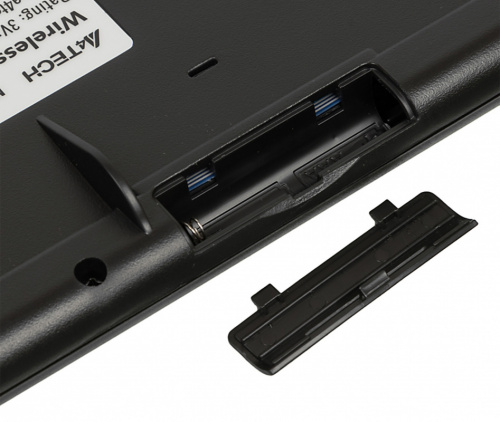 Клавиатура + мышь A4Tech 7100N клав:черный мышь:черный USB беспроводная фото 8