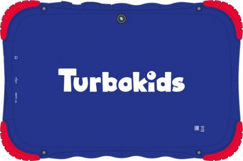 Планшет Turbo TurboKids S5 RK3326 (1.5) 4C/RAM1Gb/ROM16Gb 7" IPS 1024x600/Android 8.1/синий/2Mpix/0.3Mpix/BT/WiFi/Touch/microSD 32Gb/minUSB/3000mAh фото 4