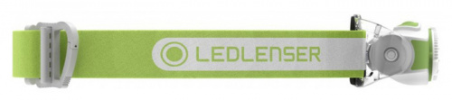 Фонарь налобный Led Lenser MH5 зеленый/белый лам.:светодиод. 400lx (501952) фото 3
