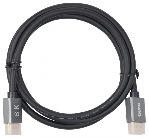 Кабель аудио-видео Buro DisplayPort (m)/DisplayPort (m) 1.5м. позолоч.конт. черный (BHP-DPP-1.4-1.5G) фото 2