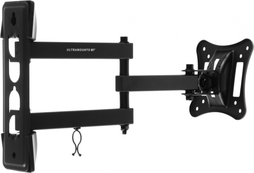 Кронштейн для телевизора Ultramounts UM895 черный 13"-27" макс.15кг настенный поворотно-выдвижной и наклонный фото 8