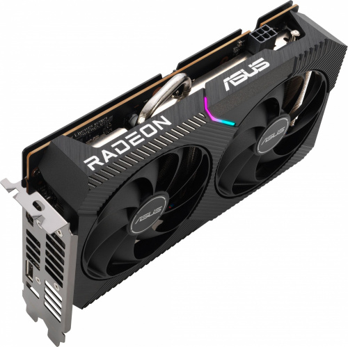 Видеокарта Asus PCI-E 4.0 DUAL-RX6500XT-O4G AMD Radeon RX 6500XT 4096Mb 64 GDDR6 2650/18000 HDMIx1 DPx1 HDCP Ret фото 6