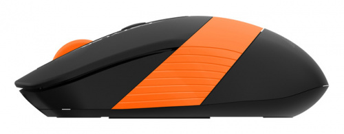 Мышь A4Tech Fstyler FG10S черный/оранжевый оптическая (2000dpi) silent беспроводная USB для ноутбука (4but) фото 2