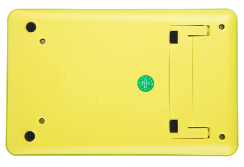 Калькулятор настольный Deli Touch EM01551 желтый 12-разр. фото 9