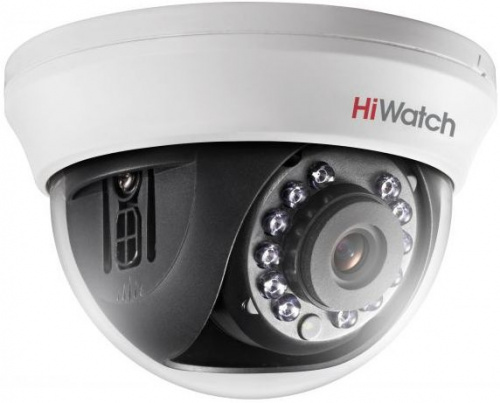Камера видеонаблюдения HiWatch DS-T591 3.6-3.6мм HD-CVI HD-TVI цветная корп.:белый фото 3