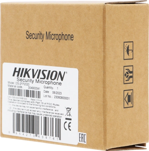 Микрофон Hikvision DS-2FP2020 фото 4