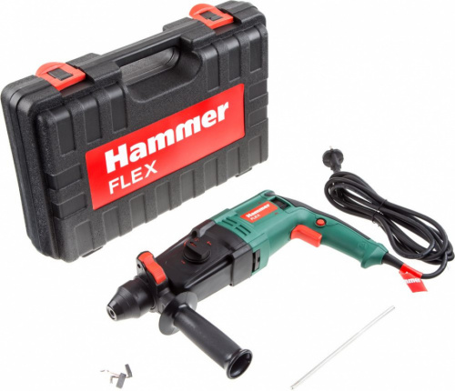 Перфоратор Hammer Flex PRT800D патрон:SDS-plus уд.:2.6Дж 800Вт (кейс в комплекте) фото 2