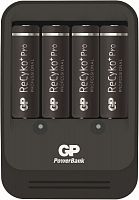 Аккумулятор + зарядное устройство GP PowerBank PowerBank570GSE210 AA/AAA NiMH 2000mAh (4шт)