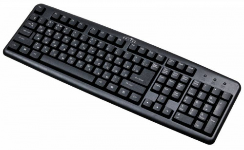 Клавиатура Оклик 100M HW3 черный USB (654570) фото 8