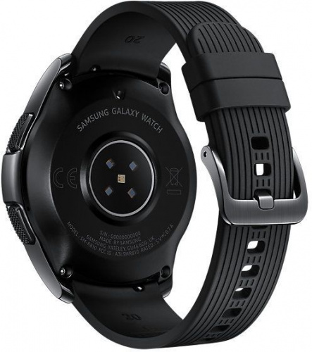 Смарт-часы Samsung Galaxy Watch 42мм 1.2" Super AMOLED черный (SM-R810NZKASER) фото 4