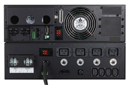 Источник бесперебойного питания Powercom Vanguard RM VRT-10K 9000Вт 10000ВА черный фото 2