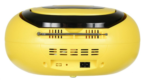 Аудиомагнитола Hyundai H-PCD300 желтый/черный 4Вт/CD/CDRW/MP3/FM(dig)/USB/SD/MMC/microSD фото 4